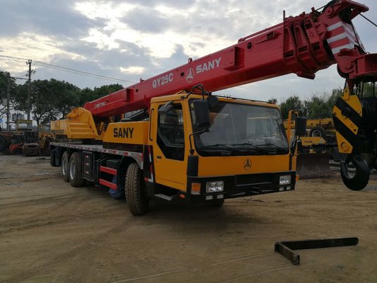 2008 Year QY25 Used Truck Crane in China With Cheap Price , China Top Brand 25 Ton Sany Crane