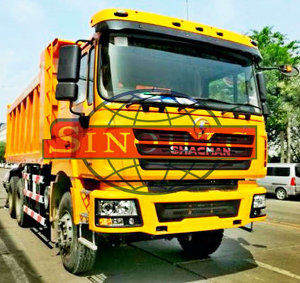 China LHD/ RHD Drive System 30 Tons Tipper Truck , F3000 SHACMAN 6x4 Three Axle Dump Truck supplier