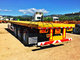 BPW Axle Container Semi Trailer 50 Tons 40ft 3 Axle Flatbed Semi Trailer supplier