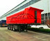 28 - 38m3 Semi Dump Trailers High Strength Steel Material Three Axle supplier
