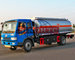 10 - 15 Tons Oil Tanker Truck 6557cc Engine Displacement 7 / 8F 1R Gearbox supplier