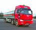 28000 - 35000 Liters Oil Tanker Truck 4 Axles Aluminium Alloy Material supplier