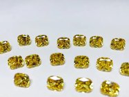 light yellow cubic zirconia ,its canary CZ color , very nice siliver and K gold using stone