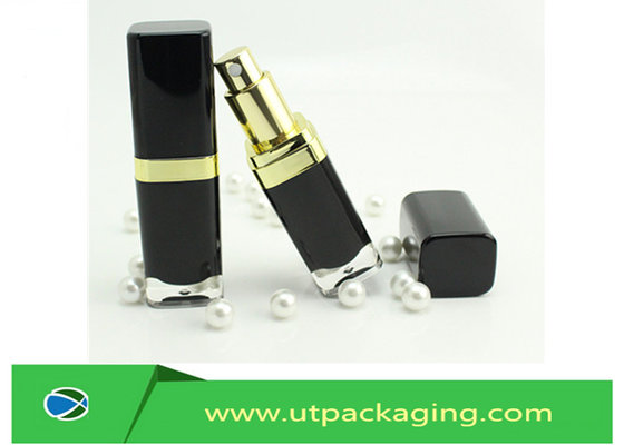 China 15m llotion bottle cosmetics packaging cream bottle black color supplier