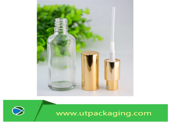 China Luxury skincare skin care toner spray bottle glass 50ml 100ml spray cream lotion glass bottle supplier