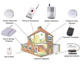Focus Wireless Siren with sound and flash light Security Service alarm horn