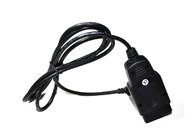 Plastic VGA Com KKL Cable VAG  Diagnostic Tool Ft232 Chip For VW Audi Black