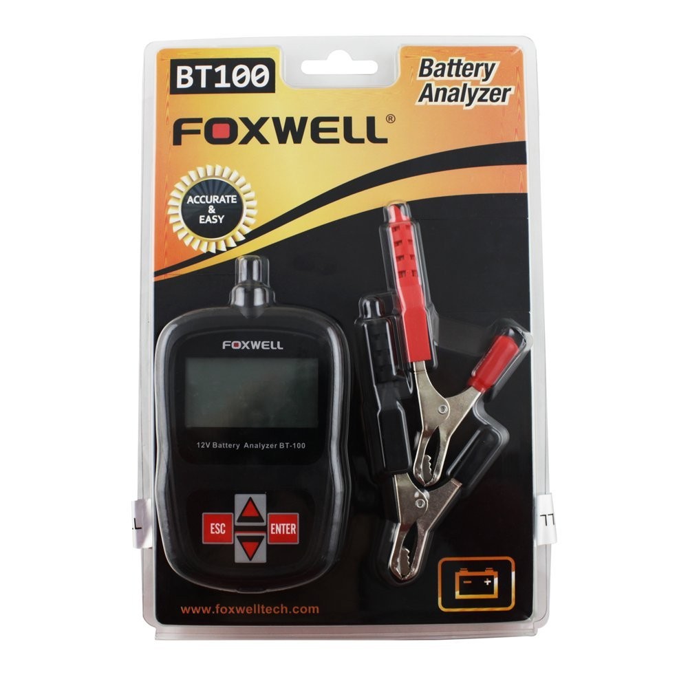 Automotive Power Tools , Foxwell BT-100 BT100 Battery Tester Detect Bad Cell Battery