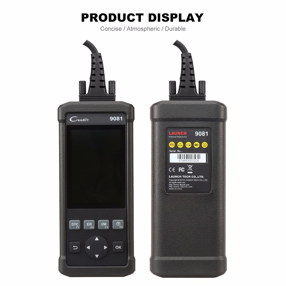 Launch CReader 9081 OBD2 Diagnostic Scanner Code Reader Tool with TPMS Reset