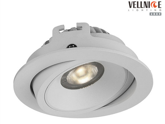 China 520lm 3000K Adjustable LED Recessed Downlight with 25° Bean angle supplier