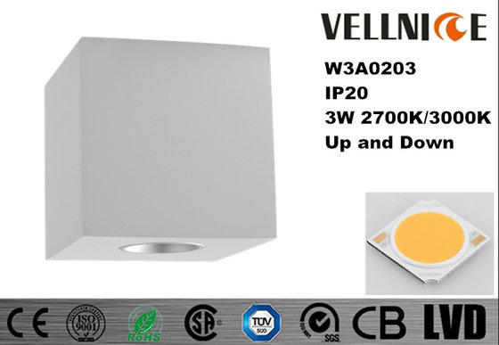 China Pure Aluminum Interior Wall Lights High Voltage Energy Saving Indoor LED Lamps supplier