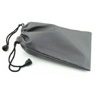 fabric gift bags Mini drawstring bag PU Pouch power bank bags