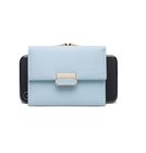 customised fashion high quality Women'S Leather Wallets Mini Card Case Clutch bag