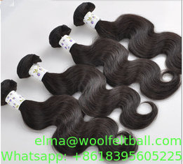 China high quality DHL Fedex fast delivery no shedding 100% virgin brazilian wholesale hair weft supplier