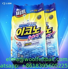 China OEM Logo bright detergent powder, manufacturer bio machine wash detergent supplier