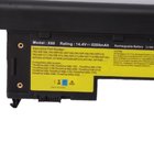 8cell 14.4v 5200mah Laptop Computer Battery Compatible with IBM Lenovo X60 X60s X61 92p1169 92p1163  black