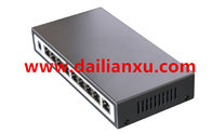 9ports 8ch 10/100M/1000M Gigabit POE Ethernet+1ch 10/100M/1000M uplink Ethernet industry POE switch DC 48V 24V Optional