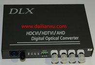 HD-AHD/CVI/TVI/Analog all in one Video/Audio/Data Optic Transmitter and Receiver AHD CVI  4 in one video fiber converter