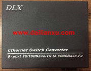 9ports 10/100M Ethernet Fiber Optical Switch 8channels Ethernet to fiber converter