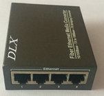5ports 10/100M Ethernet Fiber Optical Switch 4channels Ethernet to fiber converter