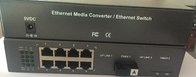 Industry 8ports 1+1 Fiber Backup Node type 10/100M Ethernet Fiber Optical Switch Ring type 8ports Fiber Media Converter