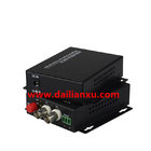 2channels 720p/960p/1080p HD-AHD Video Data fiber optic transmitter and receiver fiber optic AHD PTZ camera converter