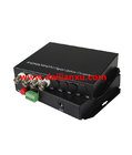 4channels 720p/960p/1080p HD-AHD Video Data fiber transmitter and receiver fiber optical AHD PTZ CCTV camera converter