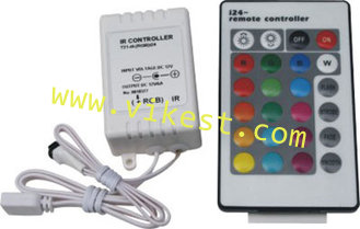 China LED controller 24 key for led strip RGB supplier