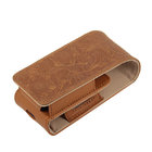 IQOS Flower Texture Embossing Pattern Leather Case holster for ICOs electronic cigarettes