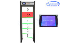 Sensitive Double Infrared Walk Through Metal Detector With 220V Power Supply