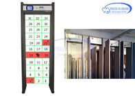 Adjustable Alarm System Archway Metal Detector 33 Zones For Bus Station Security Check