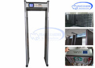 Door Metal Detector Walk Through Gates For Foreign Objects , Airport Security Walkthrough Gate With Audio Alarm