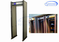 Integrated 8 Hours Battery Door Frame Metal Detector Gate With Security Camera