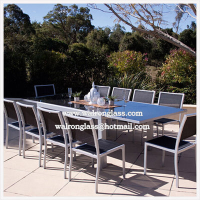 China patio glass top supplier