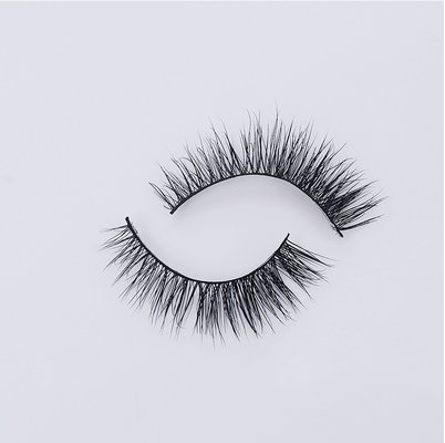 China 3D mink eyelashes private label mink individual eyelashes supplier