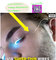 Colorful interactive Changing LED false Eyelashes For dance supplier