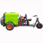 Mini three wheel type orchard air blast power sprayer