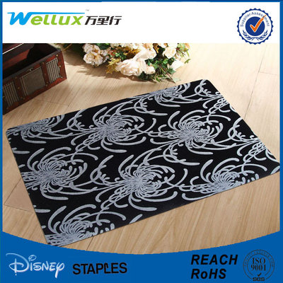 China Custom Natural Rubber Floor Mats  / Door Mat For Cars Heat Sublimation Printed supplier