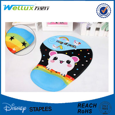 China Customized 3D Breast Mouse Pad Wrist Support for Laptop Cloth / PU / Fabric supplier