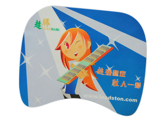China Customized Gifts Microfiber Cloth Mouse Pad beautiful with photo 1 - 6MM supplier