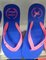 CMYK Sublimation Blank Rubber Flip Flops / Colorful EVA Flip Flop Slipper supplier