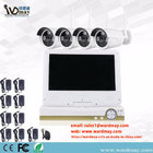 CCTV 4chs 1.3/2.0MP Home Wireless Surveillance Camera WiFi NVR Alarm System with 10.1 Inch LCD Screen