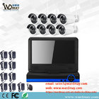 Wdm 8chs 1.3/2.0MP CCTV Security Home Wireless Camera WiFi NVR Completed Alarm System Kits with 10.1 Inch LCD Screen