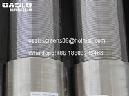 9 5/8 Inch AISI 304 Stainless Steel Ribbed Water Well Johnson Screen Tubes