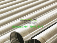 Stainless steel V shape profile wire wrapped screens/continuous-slot water well screens/Johnson screens