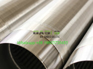 Stainless steel water well used wedge wire screen/Johnson well screen/water well filter mesh