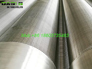 Hot sale 6 5/8inch stainless steel 316L water well wire mesh Johnson screens
