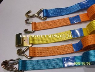 China ratchet straps, Accroding to EN1492-1, ASME B30.9, AS/NZS 4380 Standard,  CE,GS TUV approved supplier