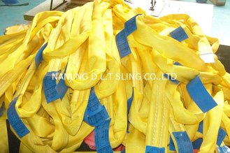 China round sling ,Heavy duty lifting sling.  According to EN1492-2 Standard, Safety factor 7:1 ,  CE,GS certificate supplier