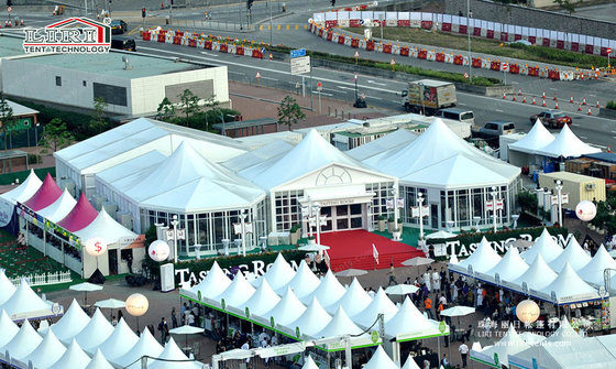 China Luxurious Aluminum Frame Large Outdoor Food Festival Event Pagoda Tent supplier